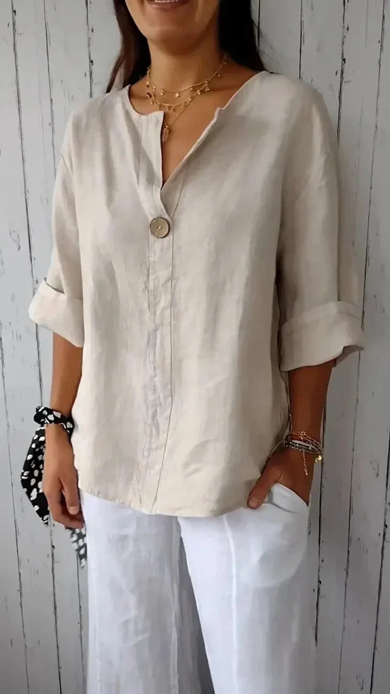 Elegant V-neck Top