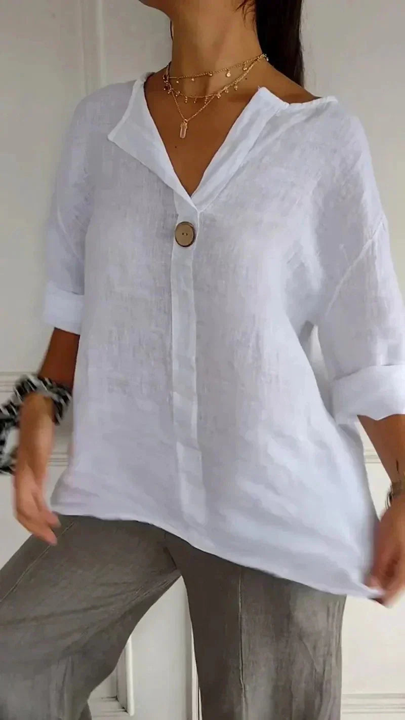 Elegant V-neck Top